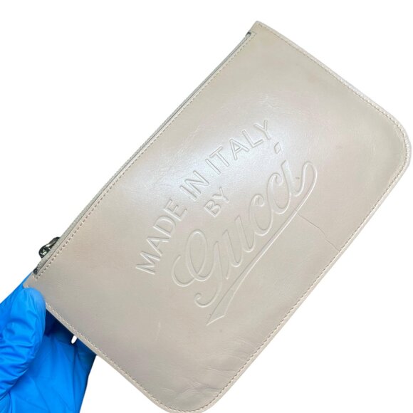 COPY - Gucci GG Canvas leather-Trimmed Tote-neutrals, handbag - Picture 6 of 11